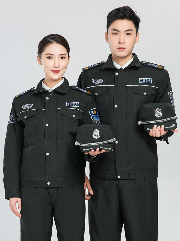 Muški set sigurnosne radne uniforme, četiri sezone, materijal koji odvodi vlagu (65% poliester, 35% pamuk podstava)