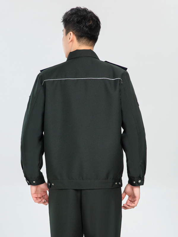 Muški set sigurnosne radne uniforme, četiri sezone, materijal koji odvodi vlagu (65% poliester, 35% pamuk podstava)