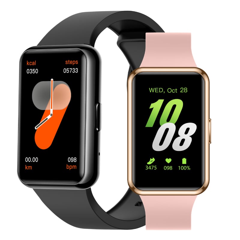 Смарт часовник: мониторинг на сърдечния ритъм, измерване на кислород в кръвта, проследяване на съня, Bluetooth разговори, водоустойчив