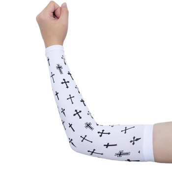 Murhan нейлон UV защита ръкави за лято, дълги тънки, унисекс, за шофиране, печатен дизайн