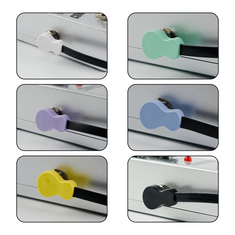 Patch kabel za efekt pedala za električnu gitaru – ABS materijal, Model 1, kratki mono audio kabel