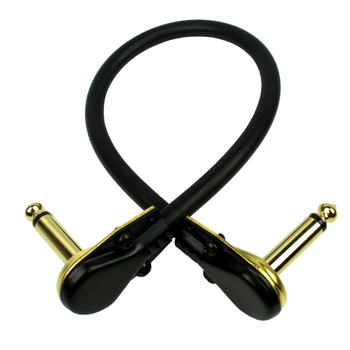 Kábel pre pripojenie kytary so štvorcovým a plochým konektorom pre hudobný nástroj