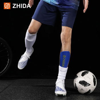 Втора генерация професионален футболен предпазител за крак, ултра тънка защита на коляното и ходилото (пластмасов)
