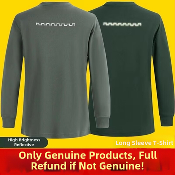 Unisex dospelý dlhý rukáv športové tričko s guľatým výstrihom, odolné voči opotrebeniu z polyesteru, vhodné na turistiku a stanovanie