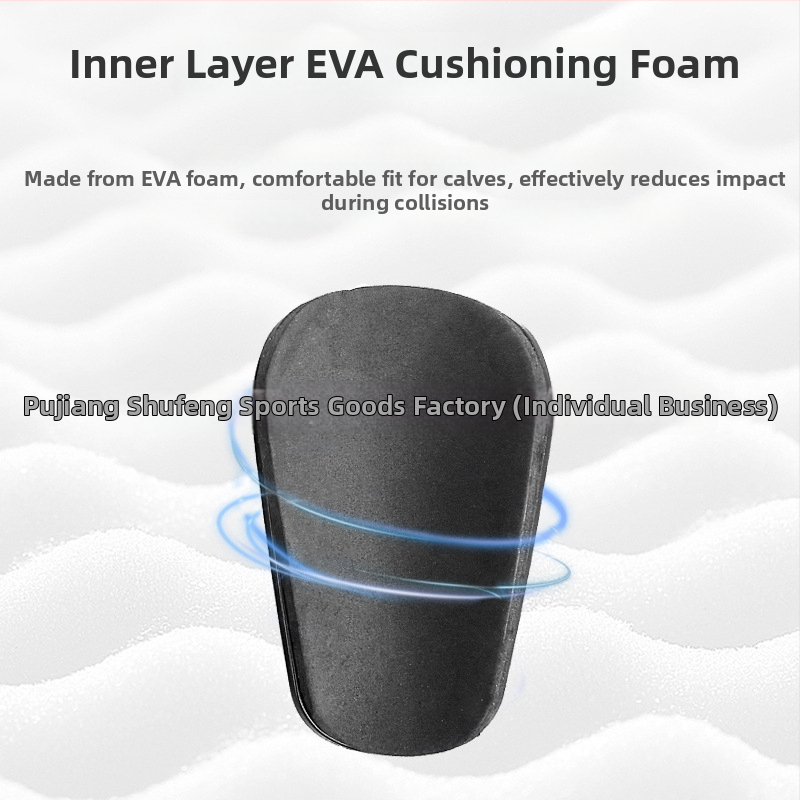 Chránič lýtka na futbal s vzorom z uhlíkových vlákien, plast, HTB46, Naili, pre futbal