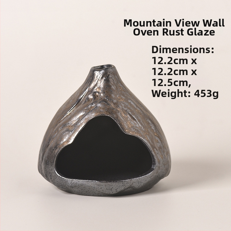 Keramický kadidlovník – retro štýl, príslušenstvo k čajovej ceremonií (zimné uvedenie 2025; keramický materiál; hmotnosť 400 g; balenie kartónová krabička; logo tlačené)