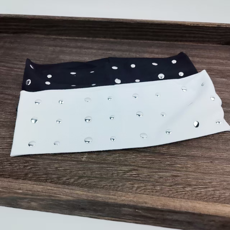 Dodatak za glavu s kariranim uzorkom, unisex, geometrijski oblik, Jin'an jewelry