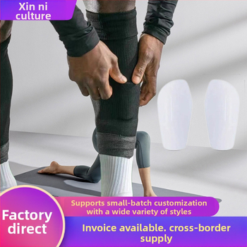 Futbalové lýtkové chrániče z PBT plastu, vysoká tepelná odolnosť, sublimácia tlač, ochrana proti nárazom