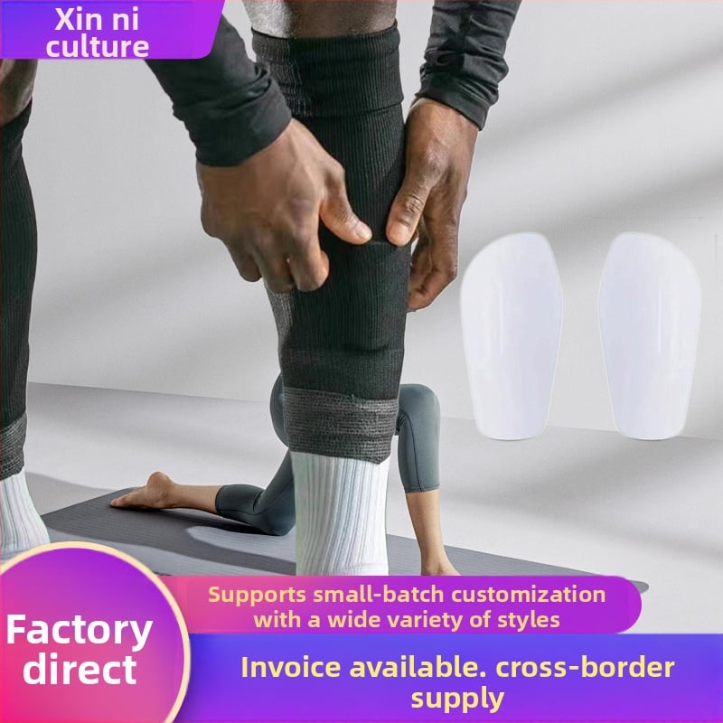 Футболни протектори за пищяли от PBT пластмаса, висока термоустойчивост, сублимационен печат, антиударна защита