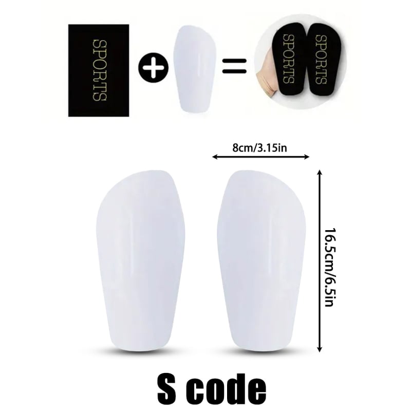 Футболни протектори за пищяли от PBT пластмаса, висока термоустойчивост, сублимационен печат, антиударна защита