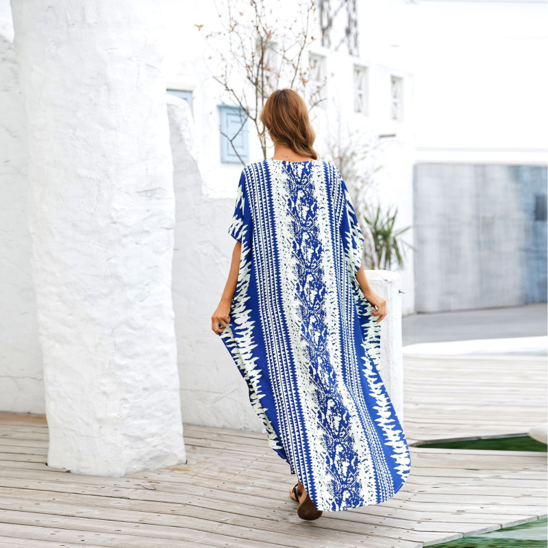 Strandruha bikinihez négyirányú elasztikussággal, kígyó mintás csíkos minta, 220 g/m2 poliészter, bélés poliészter