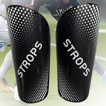 SPEROW Nogometni štit za potkoljenicu - plastični, prilagodljiv, privatna etiketa dostupna