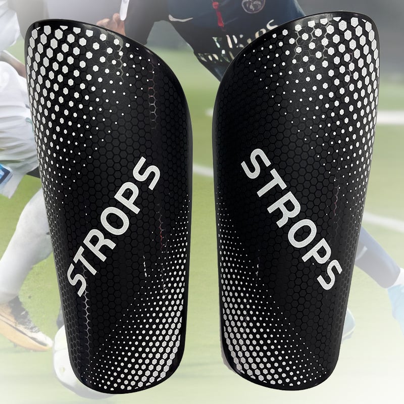 SPEROW Nogometni štit za potkoljenicu - plastični, prilagodljiv, privatna etiketa dostupna