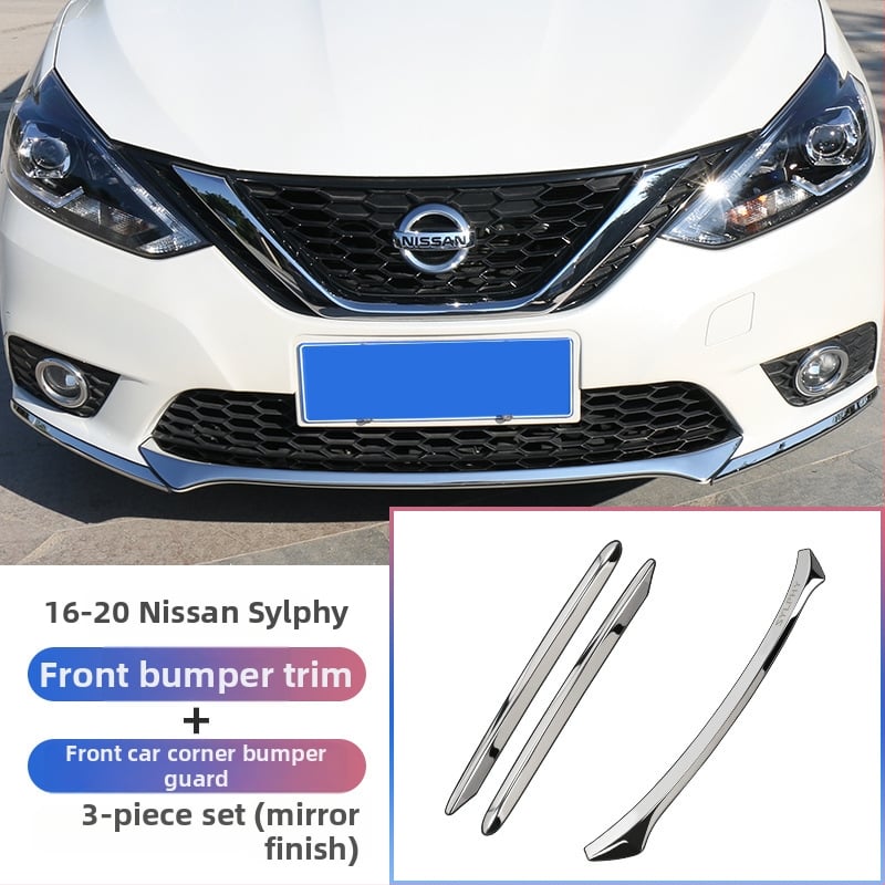 Samoljepljena dekorativna traka za prednji branik Xuanyi 2012-2019; mogućnost prilagođavanja | Marka: Diamond car decoration; Materijal: nehrđajući čelik; Ugradnja: samoljepljivo; Obrada i prilagodba: Da