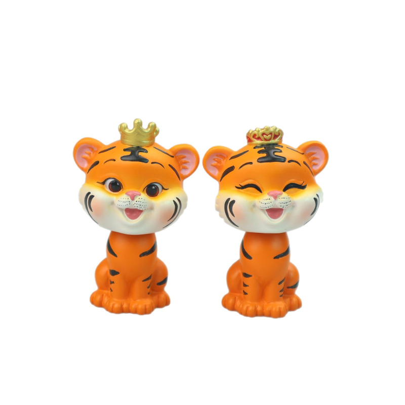 Αυτοκινητικά διακοσμητικά – Κούκλα σε στυλ καρτούν για κεντρική κονσόλα, ρητίνη/πλαστικό, μάρκα Hong Wenlin