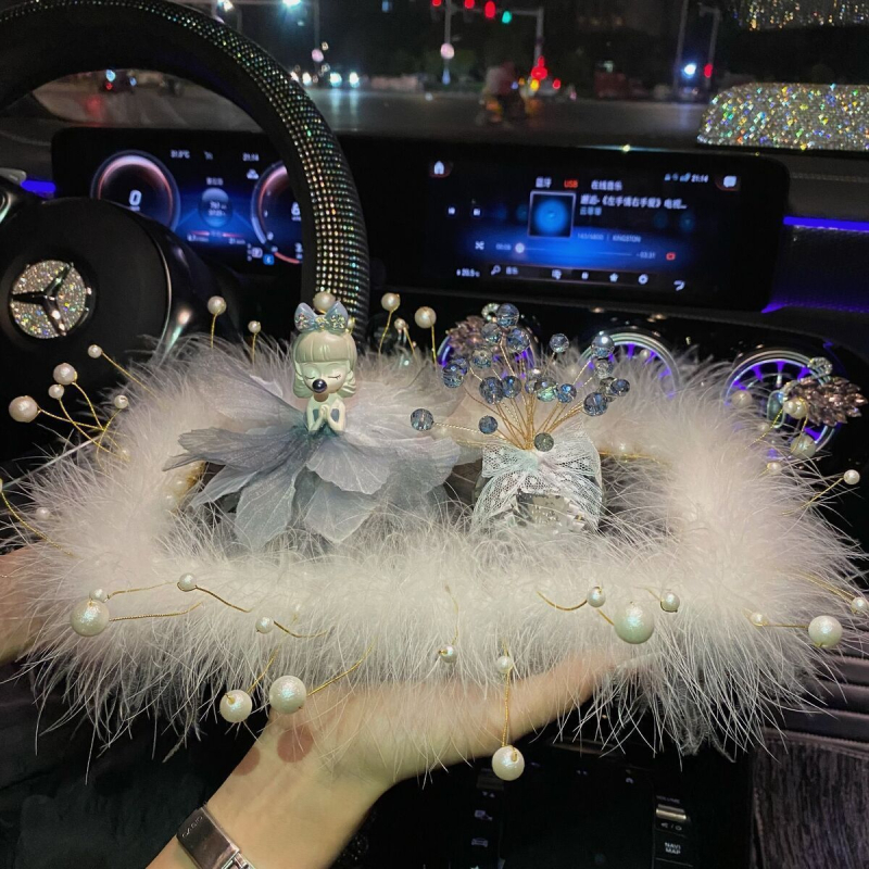 Auto ukras – crtani dizajn, od smole, za dekoraciju