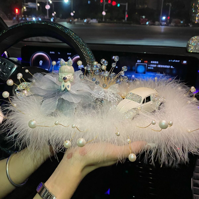 Auto ukras – crtani dizajn, od smole, za dekoraciju