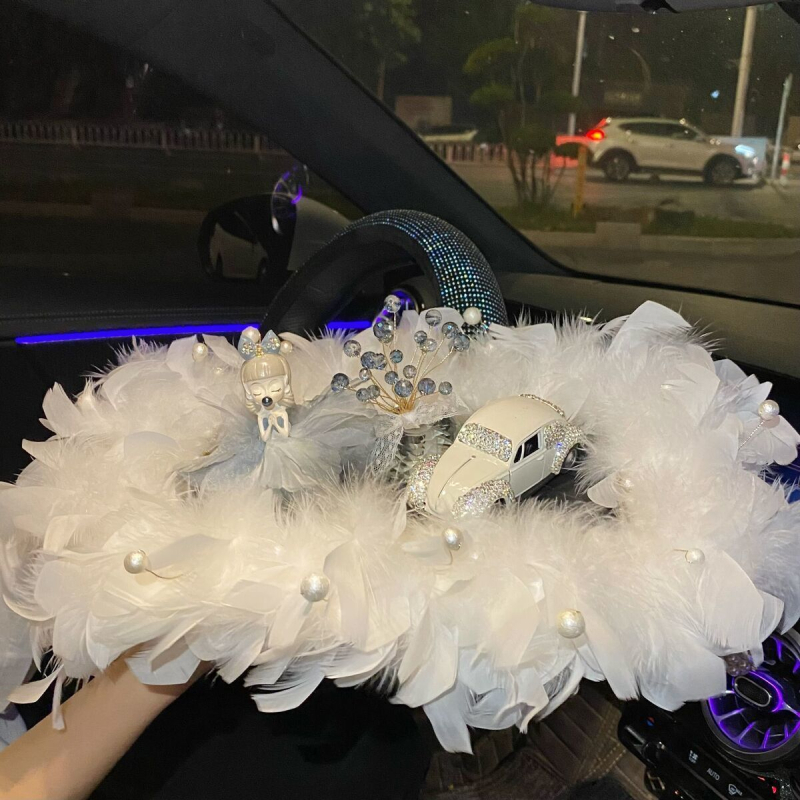 Auto ukras – crtani dizajn, od smole, za dekoraciju