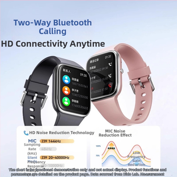 Έξυπνο ρολόι με παρακολούθηση καρδιακού ρυθμού, πίεσης αίματος, οξυγόνου στο αίμα, παρακολούθηση ύπνου και κλήσεις μέσω Bluetooth