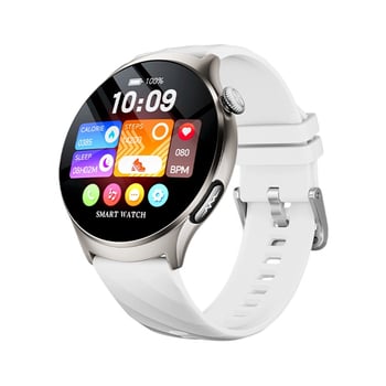 Смарт часовник за здравословен мониторинг: измерване на кръвно налягане, сърдечна честота, кислород в кръвта, кръвна захар, мониторинг на съня (AMOLED дисплей; 440 mAh; живот на батерията 7–14 дни; корпус от алуминиев сплав; водоустойчив)