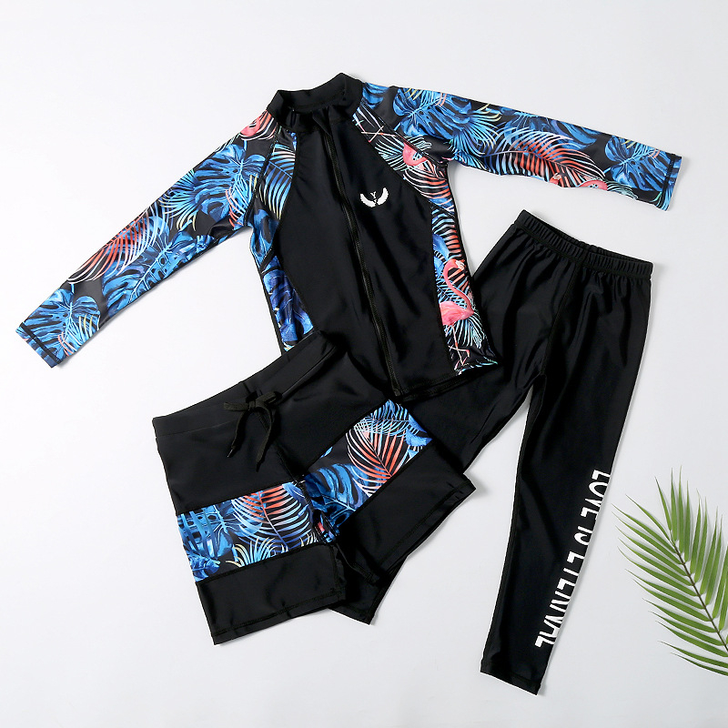 Női hosszú ujjú búvárruha UV-védeléssel, nylon anyagból, egész éves használatra, úszáshoz és merüléshez