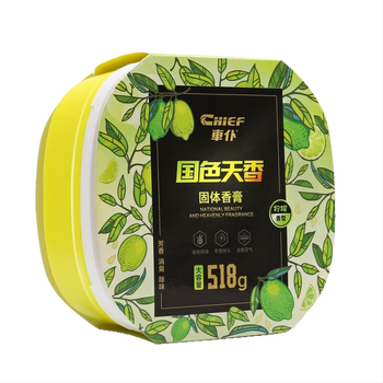 Automobilski čvrsti parfem u kutiji, plastični držač, postavljanje na sjedalu, miris oceana s limunskom aromom, vrijeme isparavanja 16–30 dana