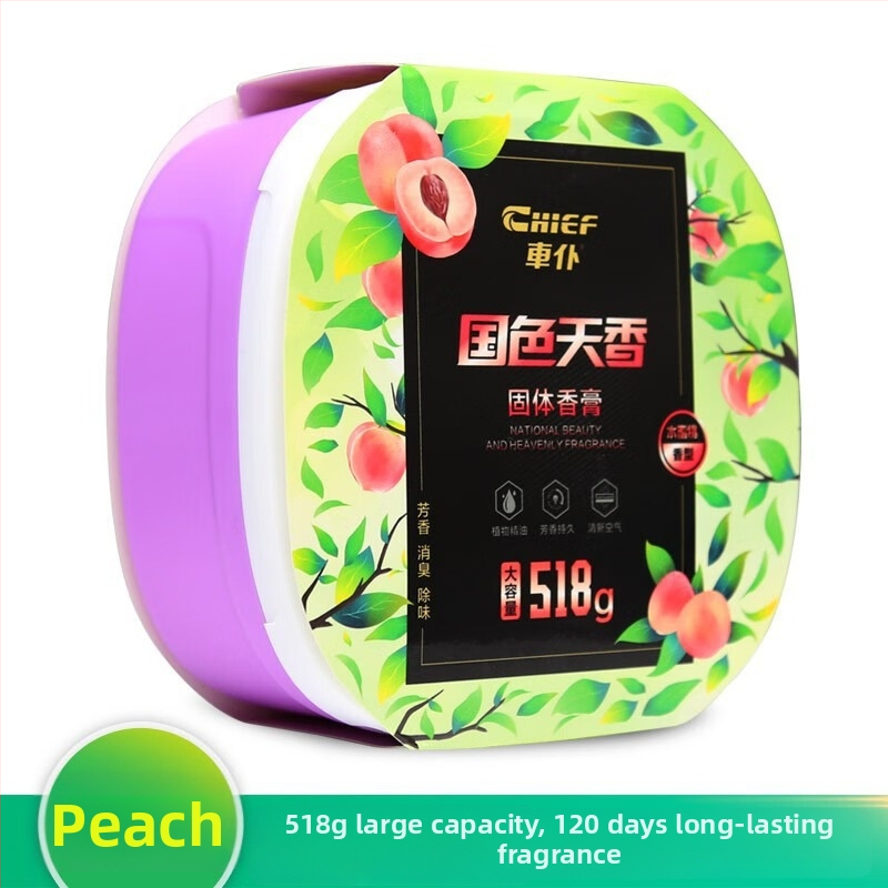 Automobilski čvrsti parfem u kutiji, plastični držač, postavljanje na sjedalu, miris oceana s limunskom aromom, vrijeme isparavanja 16–30 dana