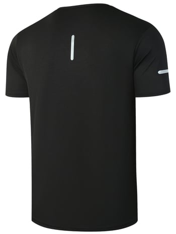 Unisex T-shirt από πολυεστέρα - γρήγορο στέγνωμα, αναπνεύσιμη, εξαιρετικά ελαφριά, κοντά μανίκια, στρογγυλός λαιμός.