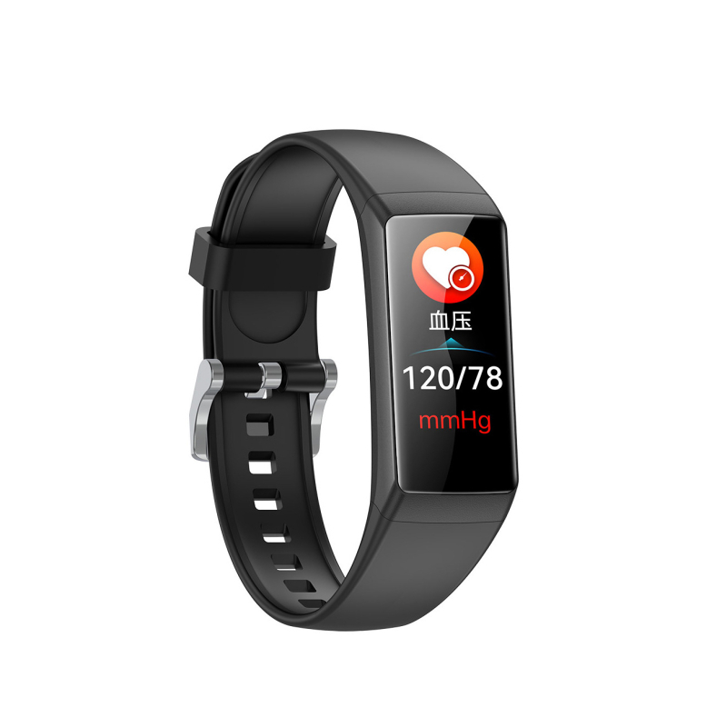 BK05 Смарт гривна: измерване на кръвно налягане, сърдечен ритъм, кислород в кръвта, мониторинг на съня, батерия 7–14 дни