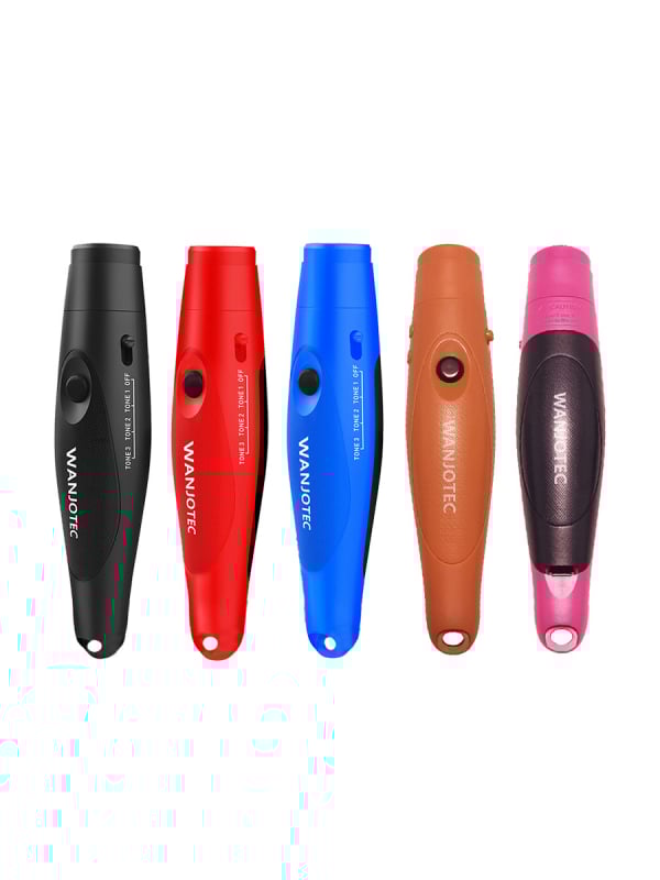 UNIWA Ηλεκτρονική Σφυρίχτρα Υψηλής Έντασης για Αθλητικούς Διαιτητές και Εκπαίδευση Κατοικίδιων – Υλικό ABS, Τρία Ηχητικά Εφέ, Εκτύπωση Λογότυπου, Προσαρμογή