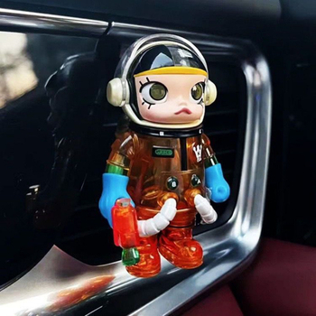 Auto dekorativni ukras za otvor ventilacije - crtani stil Bubble Jasmine astronaut, plastika, bez personalizacije