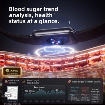 DIDO Έξυπνο ρολόι με μέτρηση αρτηριακής πίεσης, παρακολούθηση οξυγόνου αίματος, καρδιακής συχνότητας, παρακολούθηση ύπνου και κλήσεις Bluetooth – R40SProII