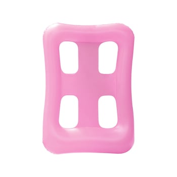 Hamac gonflabil pentru adulți, design pliabil, material PVC ecologic, formă în grilă