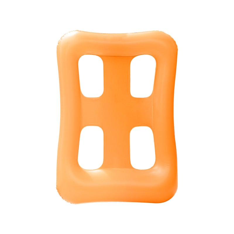 Hamac gonflabil pentru adulți, design pliabil, material PVC ecologic, formă în grilă