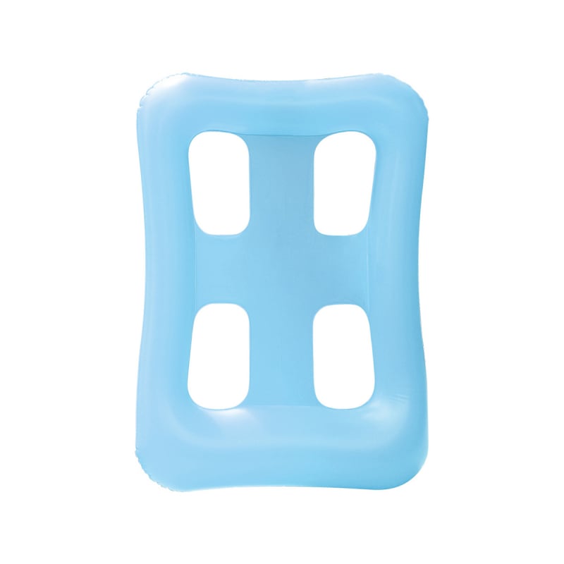 Hamac gonflabil pentru adulți, design pliabil, material PVC ecologic, formă în grilă