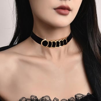 Колие с усукана верижка, смесени материали, паладиева висулка, унисекс, произход Jinhua