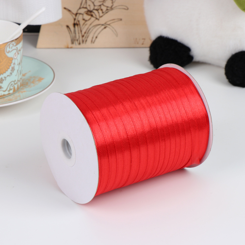 Weichen poliészter szövött szalag esküvői díszítéshez, csomagoláshoz, bonbonos dobozokhoz és virágcsokrokhoz