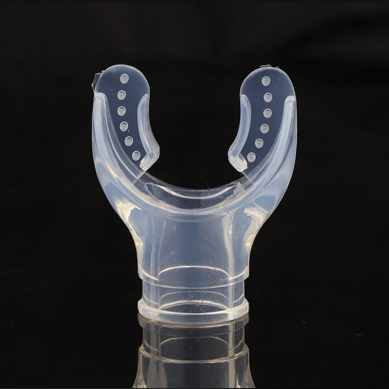 Σιλικονούχο στόμιο σνορκλ, καθολικό, μίας χρήσης, φορητό, κατάλληλο για ενήλικες