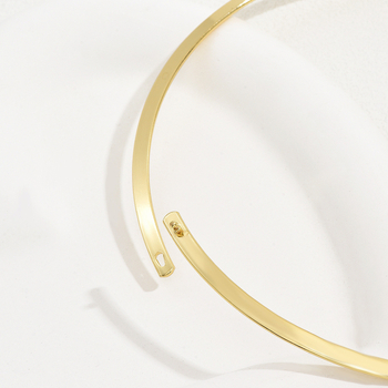 Geometriai mintázatú chokert, minimalist metal nyaklánc, uniszex, márka Zhen Ko Nai