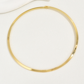 Geometriai mintázatú chokert, minimalist metal nyaklánc, uniszex, márka Zhen Ko Nai