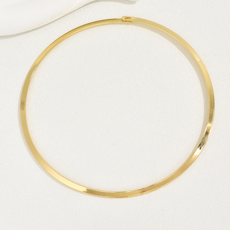 Geometriai mintázatú chokert, minimalist metal nyaklánc, uniszex, márka Zhen Ko Nai