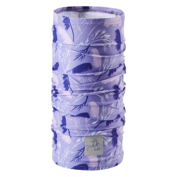 Kültéri fejkendő - napsugárzás elleni védelem, szél- és homokálló, virágos mintás, poliészter/spandex keverék, uniszex; ideális kerékpározáshoz és túrázáshoz