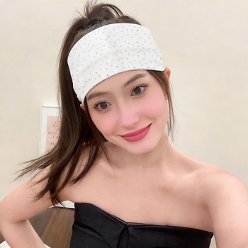 Unisex πλεκτή κορδέλα για το κεφάλι, απορροφά τον ιδρώτα, αθλητικό κεφαλόδεσμο, Μάρκα Yi hui ning, Χειμώνας 2025