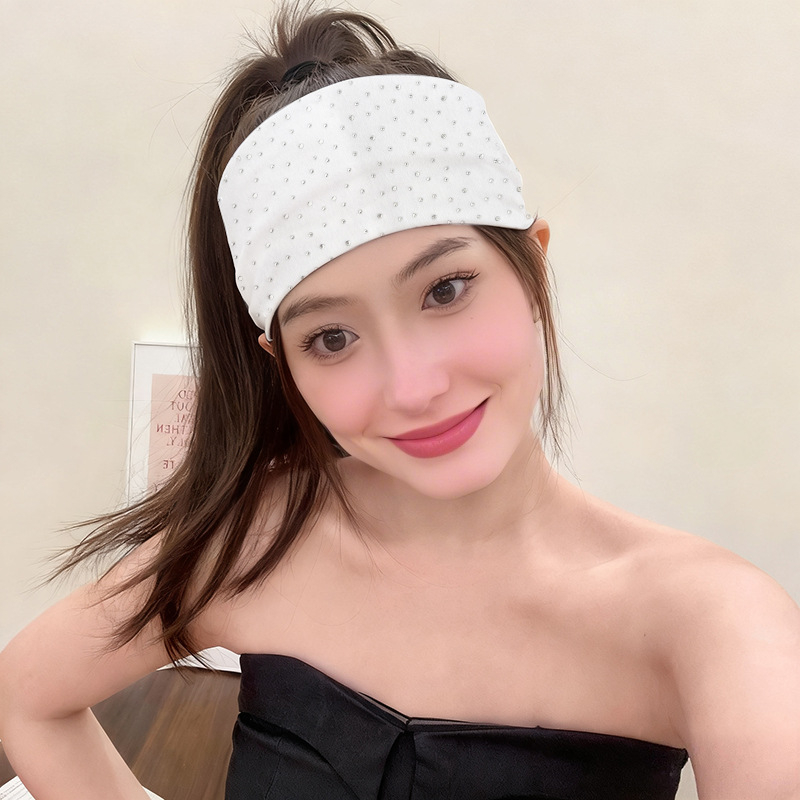Unisex πλεκτή κορδέλα για το κεφάλι, απορροφά τον ιδρώτα, αθλητικό κεφαλόδεσμο, Μάρκα Yi hui ning, Χειμώνας 2025