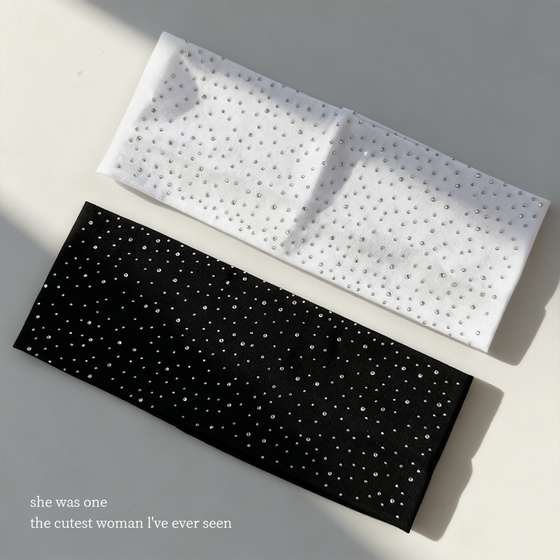 Unisex πλεκτή κορδέλα για το κεφάλι, απορροφά τον ιδρώτα, αθλητικό κεφαλόδεσμο, Μάρκα Yi hui ning, Χειμώνας 2025