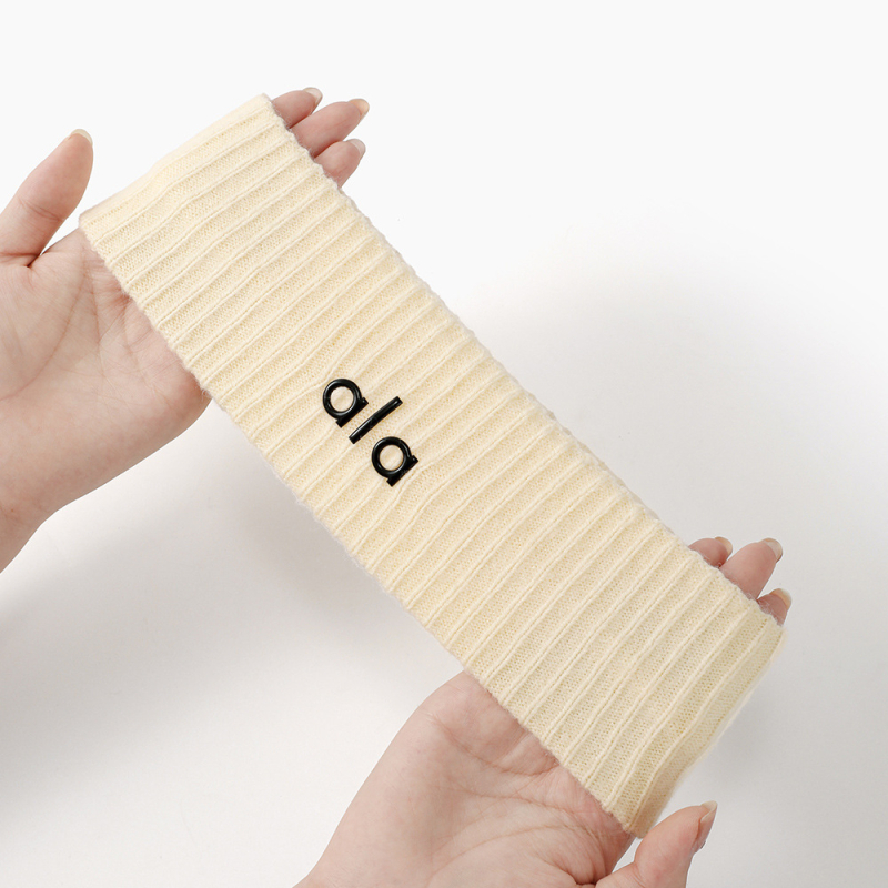 Aiyou κορδέλα μαλλιών με γράμματα — ευρύ κεφαλόδεσμος, κορεατικού ύφους, πλεκτή, καρό μοτίβο, φθινοπωρινό/χειμερινό 2025, κατάλληλη ως δώρο