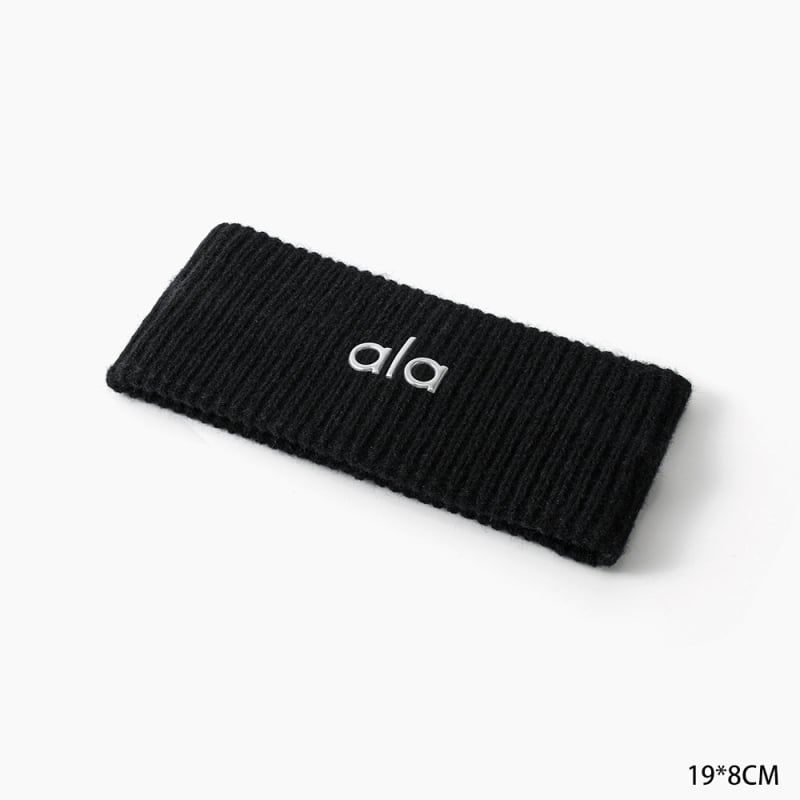 Aiyou κορδέλα μαλλιών με γράμματα — ευρύ κεφαλόδεσμος, κορεατικού ύφους, πλεκτή, καρό μοτίβο, φθινοπωρινό/χειμερινό 2025, κατάλληλη ως δώρο