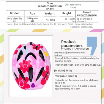 Detská prilba na bicykel a korčule - nastaviteľná, priedušná, PVC+EPS, Zhenku