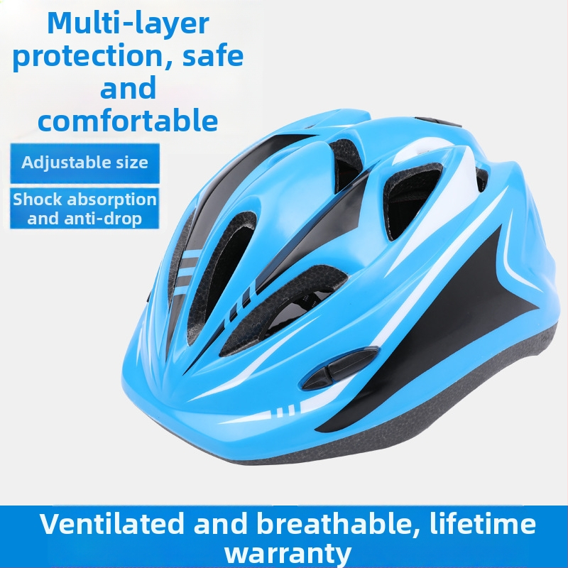 Detská prilba na bicykel a korčule - nastaviteľná, priedušná, PVC+EPS, Zhenku