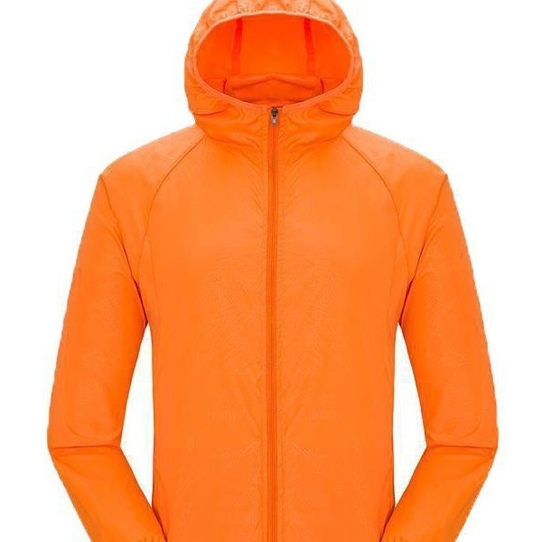 Unisex vanjska jakna s UPF 30, lagana, jednostruka, od bambusovog vlakna, s kapuljom